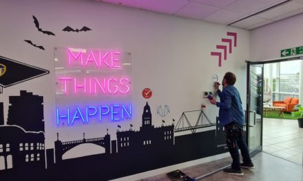 Digital agency Ascensor commission street artist Burley Banksy to commemorate 15 years in business.