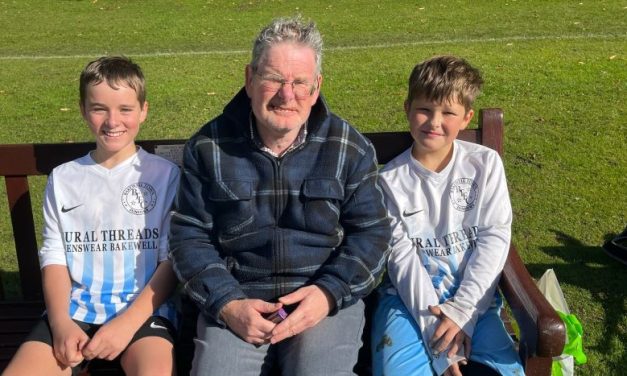 Football fan rediscovers passion for the beautiful game at Bakewell care home