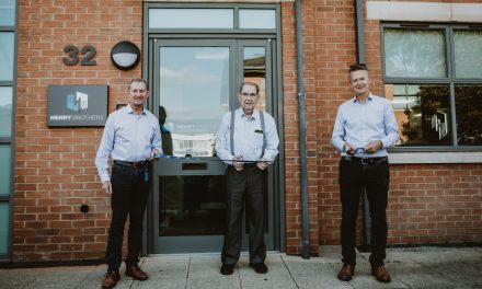 Official opening, as Henry Brothers Midlands relocates to larger offices due to expansion