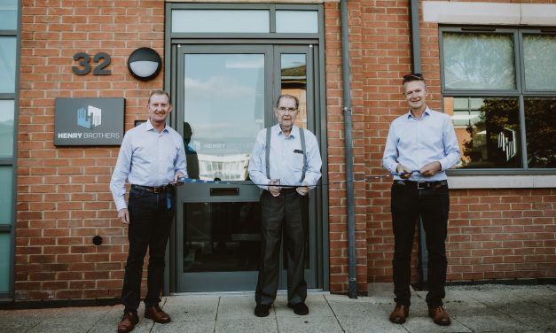 Official opening, as Henry Brothers Midlands relocates to larger offices due to expansion