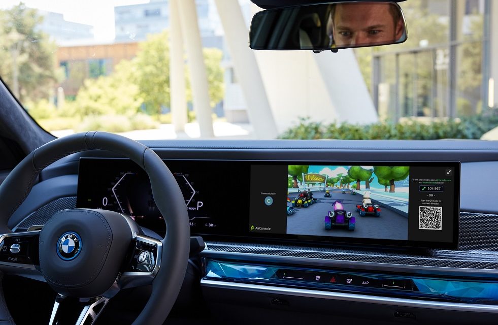 BMW Group partners with AirConsole to bring casual gaming into vehicles in 2023