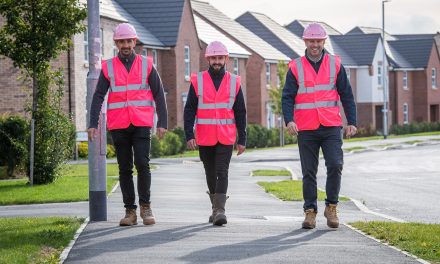 NOTTINGHAMSHIRE HOMEBUILDER’S STAFF THINK PINK TO RAISE AWARENESS FOR BREAST CANCER
