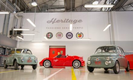 Stellantis Heritage unveils the Abarth Classiche 500 Record Monza ’58 at Milano Autoclassica