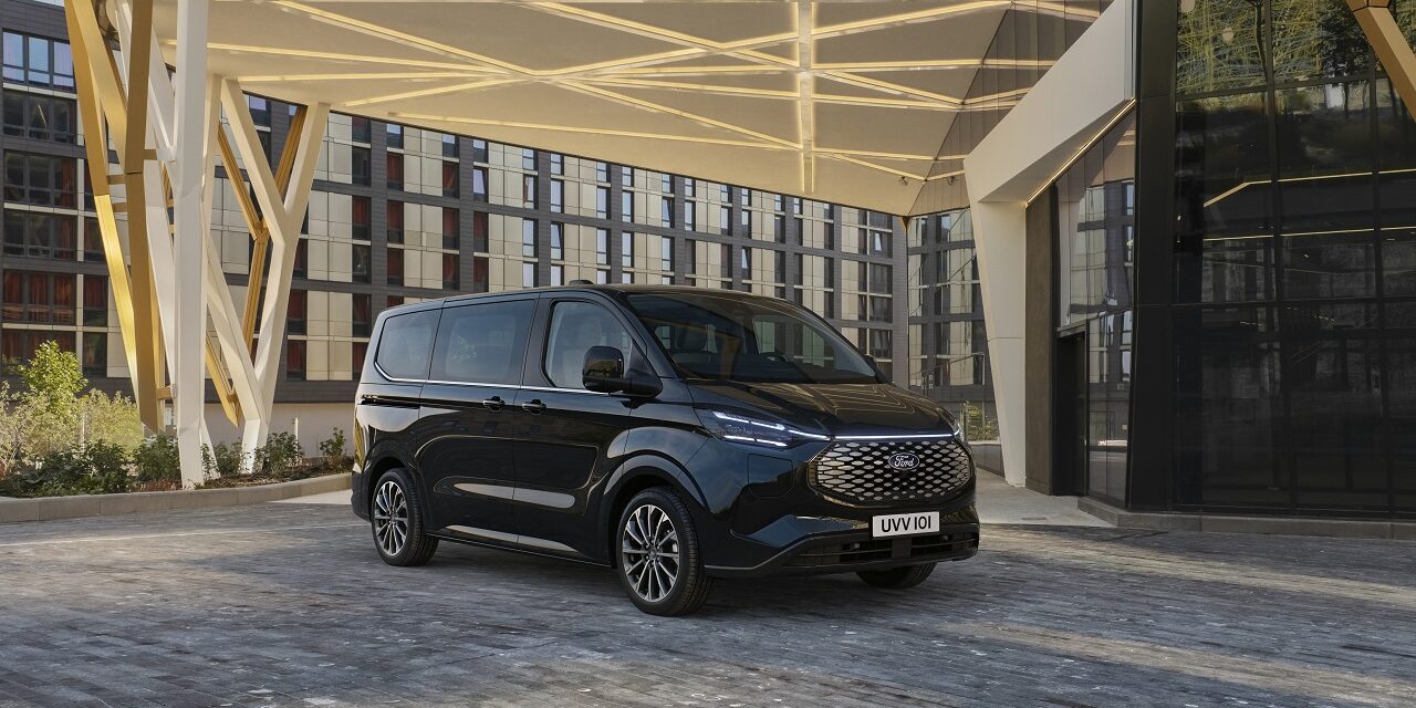 Ford Pro reveals all-electric E-Tourneo Custom multi-activity vehicle with superior space, performance and premium tech