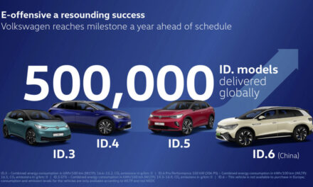 ID. models crack the half-million mark: Volkswagen meets delivery target one year earlier than planned