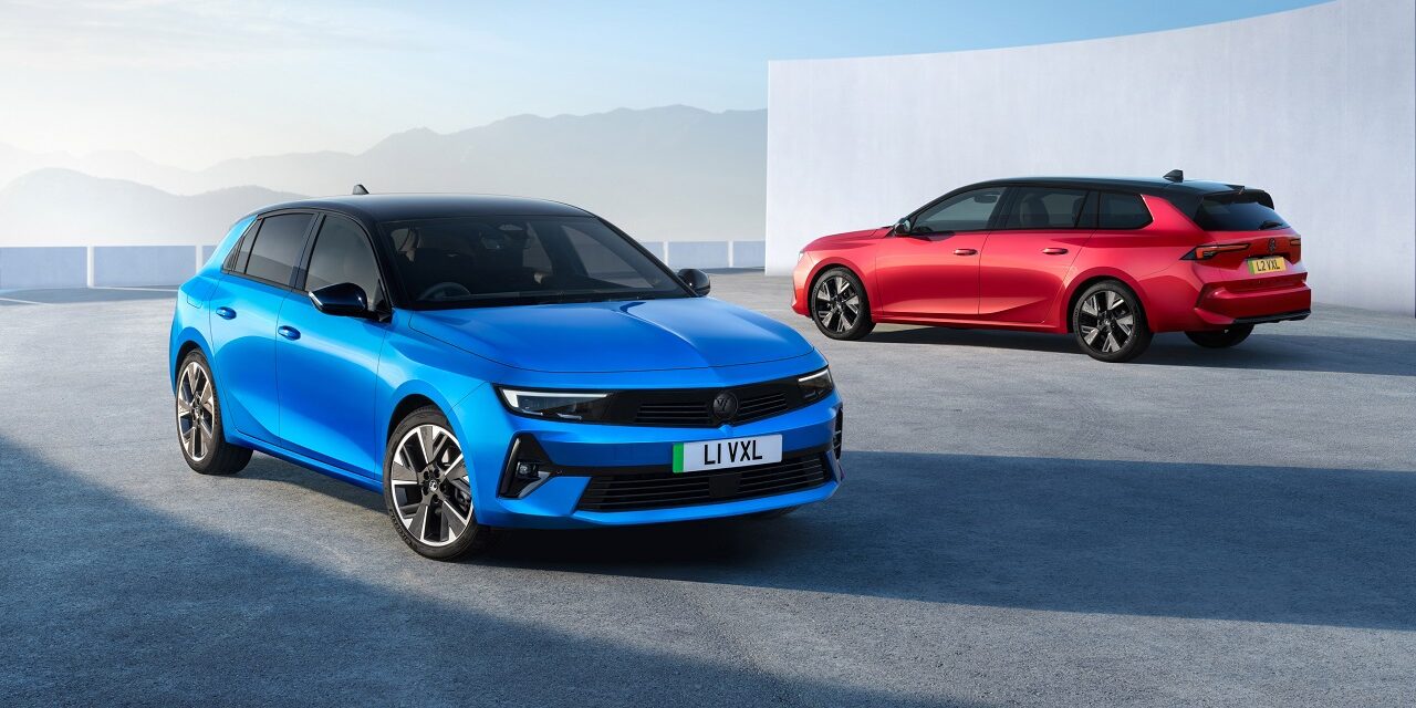 Vauxhall reveals all-new Astra Electric and Astra Sports Tourer Electric