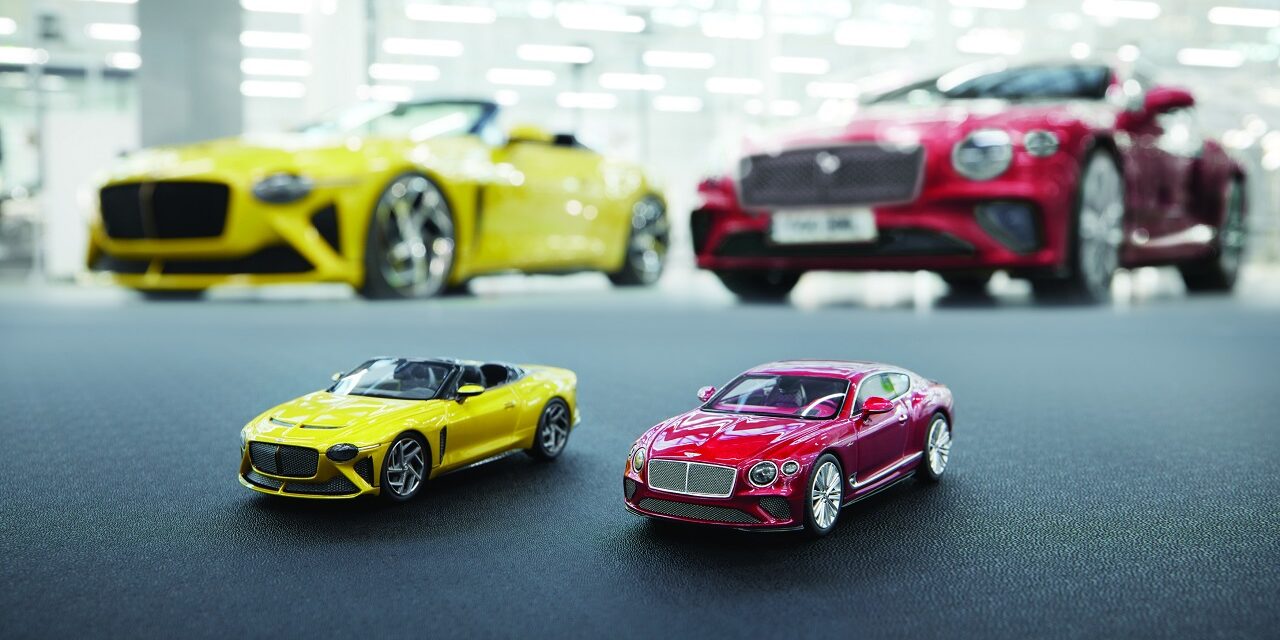 Bentley’s sold out Bacalar and Continental GT Speed now available in 1:43 miniature