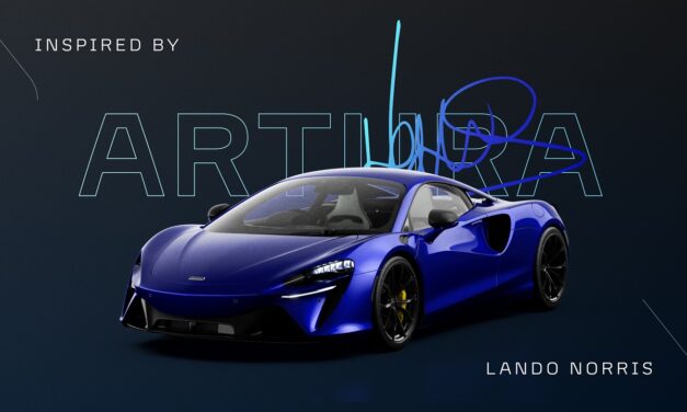 Electrifying performance and style. Lando Norris specs his dream McLaren Artura – and you can too.