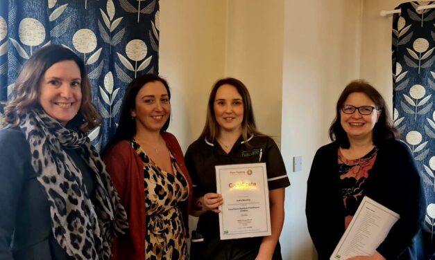 Derbyshire care home staff complete CHAP training