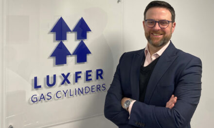 Nottingham-based gas cylinder makers, Luxfer, appoint new Europe Sales Director as the company goes for growth