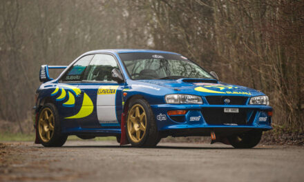Historic Colin McRae Subaru rally car for sale – £340,000 – £380,000