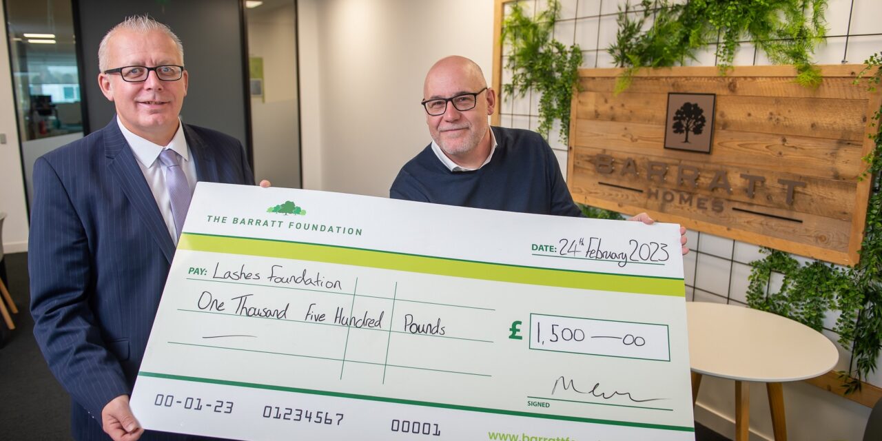 NOTTINGHAMSHIRE HOUSEBUILDER MAKES DONATION IN HONOUR OF EVIE’S LEGACY