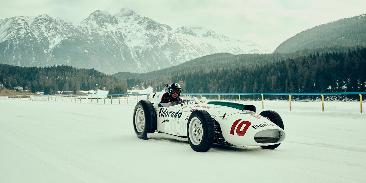 Maserati, Queen of Elegance on the frozen lake of St. Moritz