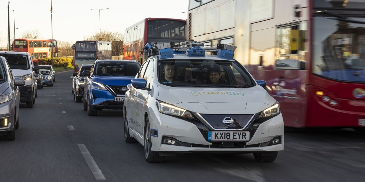 Nissan-backed ServCity project accelerates future autonomous mobility in complex urban environments