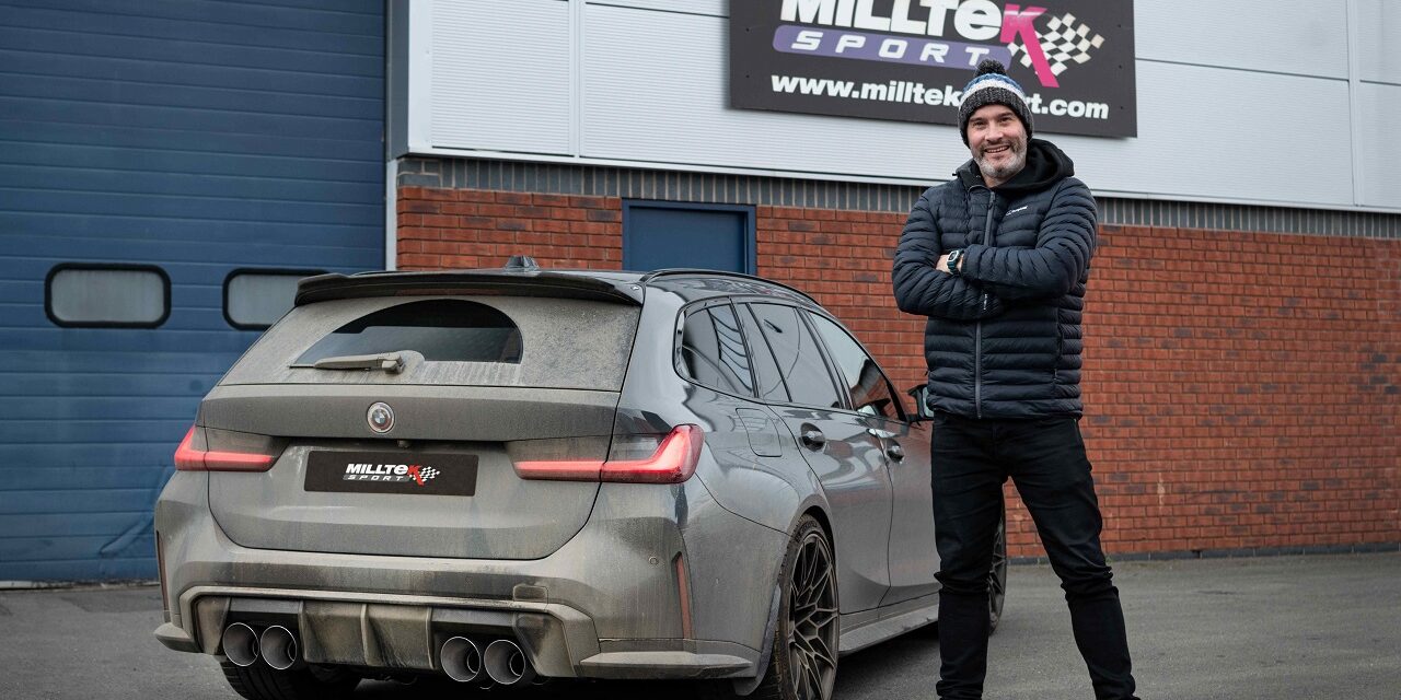 Milltek Sport adds even more excitement to the new BMW M3 Touring with enhanced road and track-focused performance exhaust systems