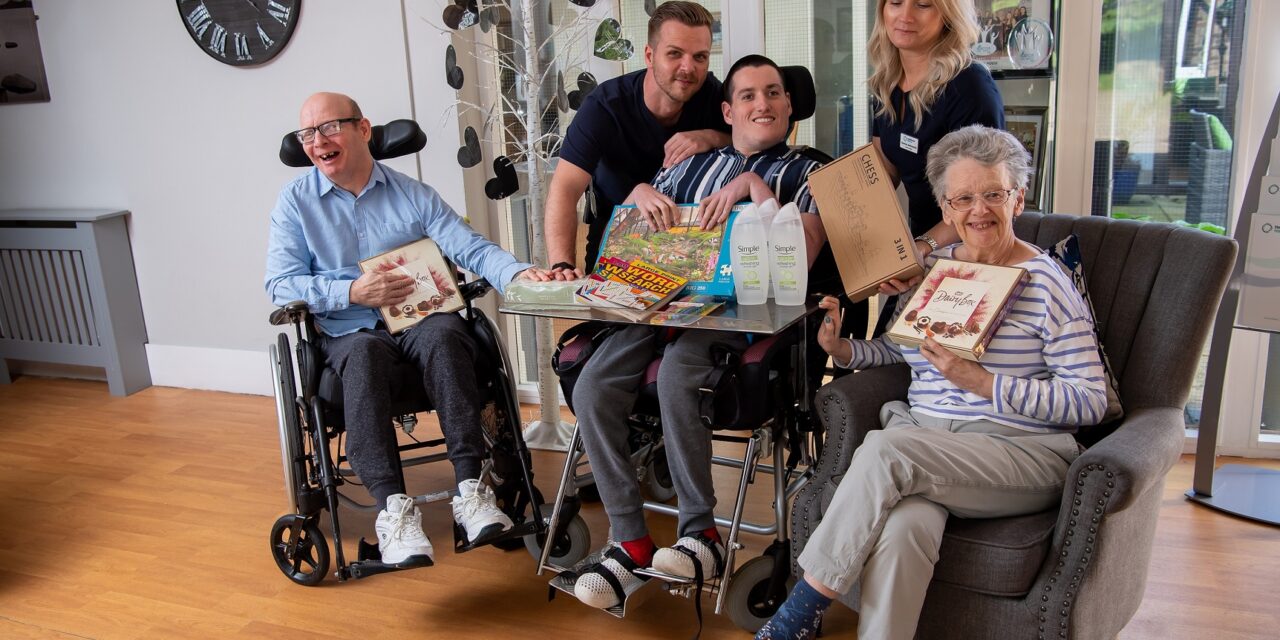 NURSING HOME RECEIVES CARE PACKAGE FROM NORFOLK HOMEBUILDER