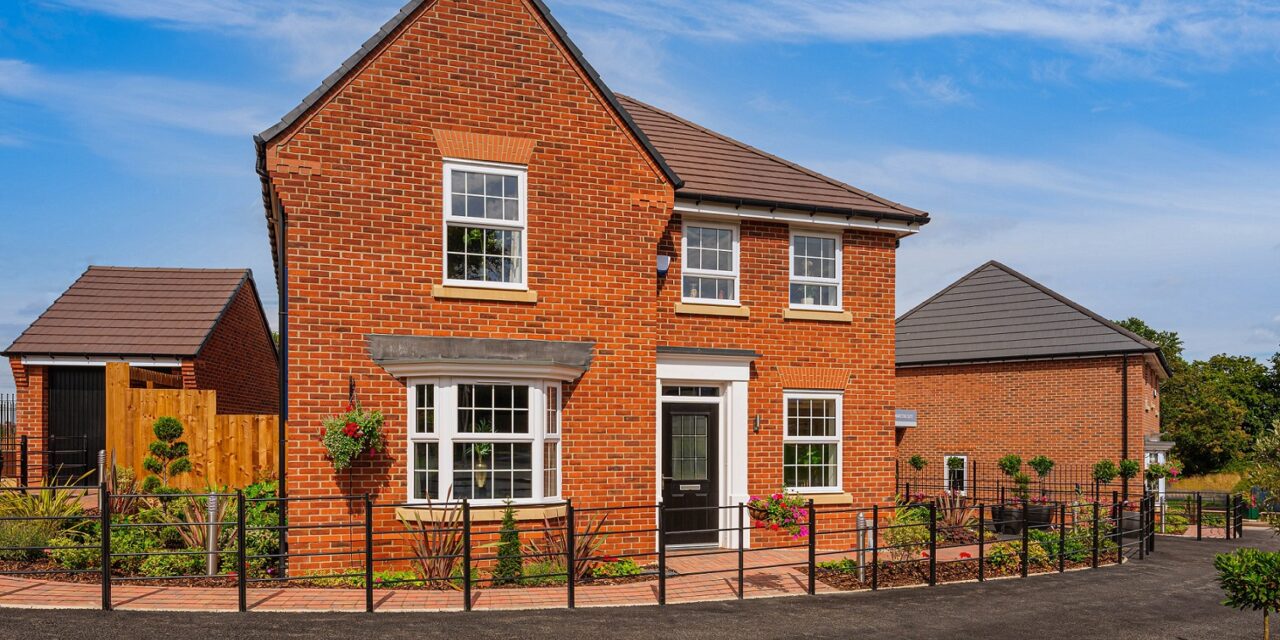 Spring into action: Secure the gift of a new home in Staffordshire