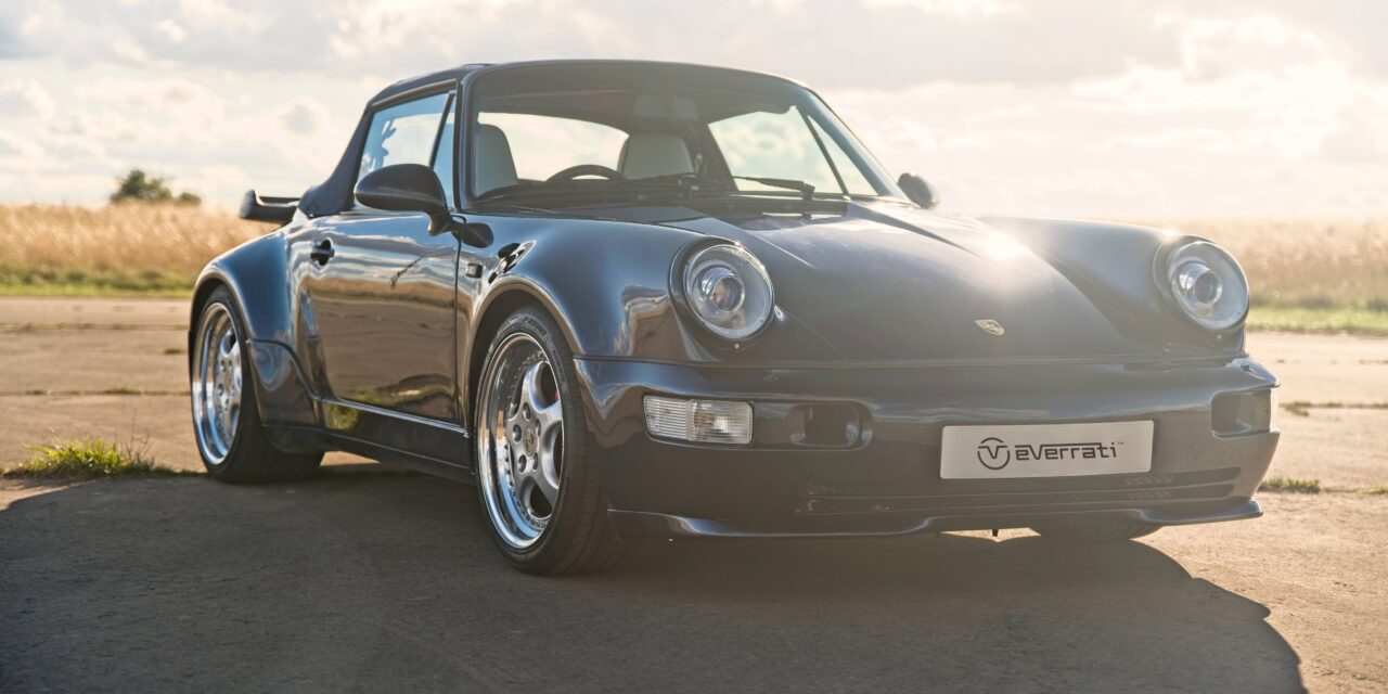 Everrati to showcase world’s first electric redefined Porsche 911 Cabriolet and flagship GT40 at Salon Privé London