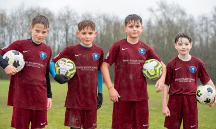 ASHBY UNITED FOOTBALL CLUB SCORES KIT SPONSORSHIP FROM HOMEBUILDER