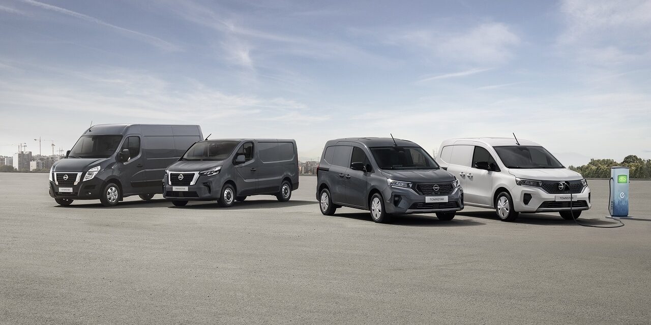 Nissan electrifies the Commercial Vehicle Show with the Townstar EV: the centrepiece of its All-Star LCV lineup