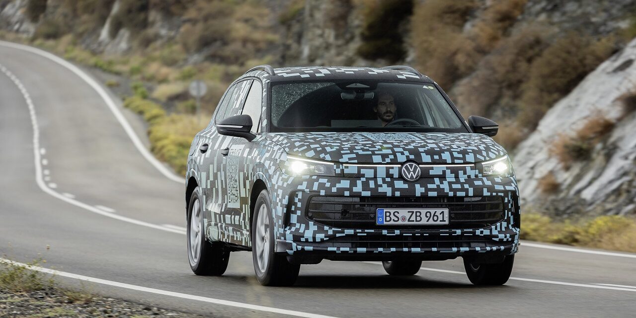 Final set-up drives: New Tiguan with premium class technologies and a long electric range