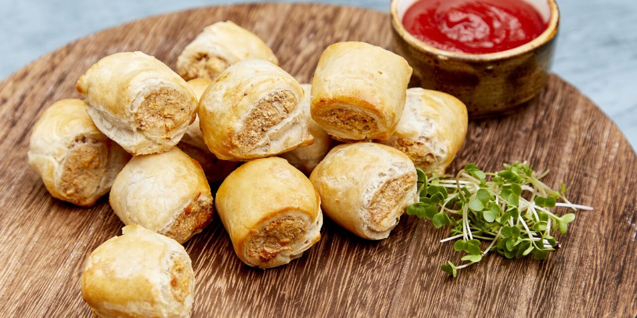 Central Foods launches new vegan cocktail sausage rolls