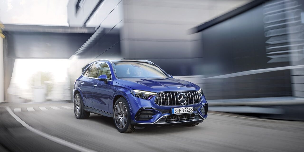 The all-new Mercedes-AMG GLC: Performance SUV in two high-performance versions