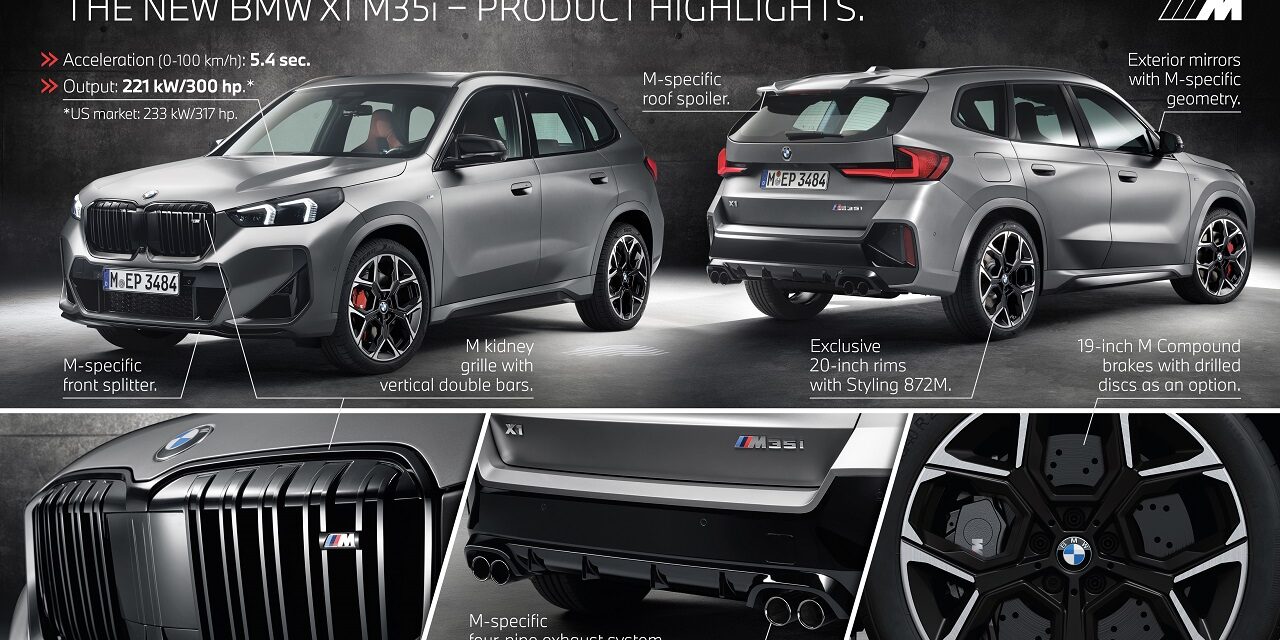 The all-new BMW X1 M35i xDrive