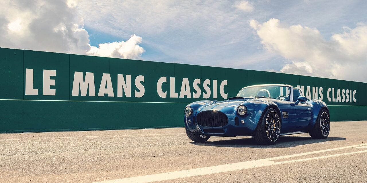 AC Cars celebrates historic racing win with AC Cobra GT Roadster at Le Mans Classic 2023