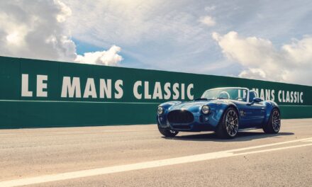 AC Cars celebrates historic racing win with AC Cobra GT Roadster at Le Mans Classic 2023