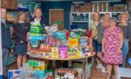 Clegg Construction donates to Yorkshire food bank