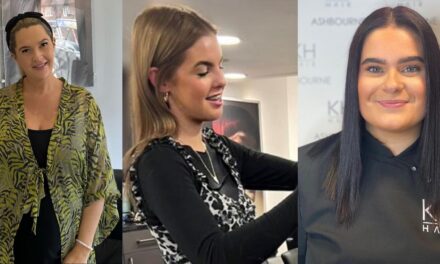 A hat trick for KH Hair as three stylists progress to UK finals of top hairdressing awards