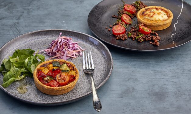 Two new Menuserve savoury tarts unveiled by Central Foods