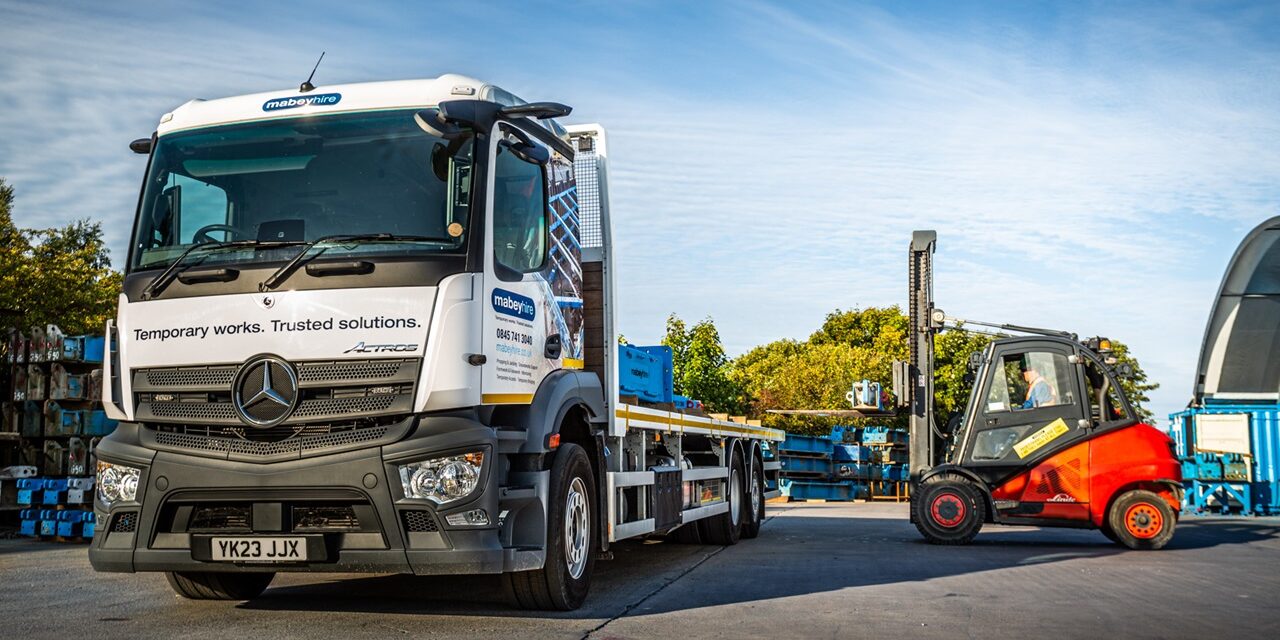 Mercedes-Benz safety makes Actros a definite winner for Mabey Hire