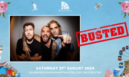 BUSTED ARE SET TO ROCK THE YORKSHIRE COAST – SUMMER 2024