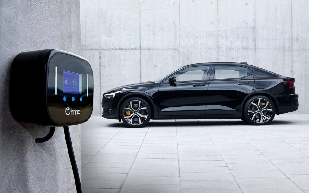 Polestar chooses Ohme as its official smart charger partner in Ireland