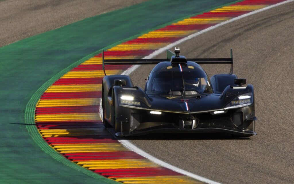 The Alpine A424 continues its development at Aragon