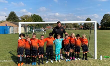 Vistry provides new football kit to youngsters at Nene Valley FC