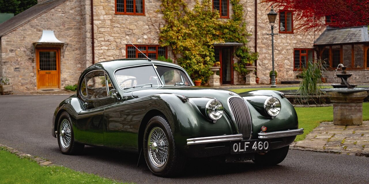 Racing legend Patsy Burt’s Jaguar XK120 speeds to Buxton auction
