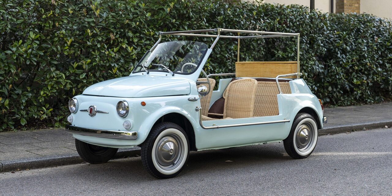‘Hammer Time’ for Lando Norris as his Fiat 500 Jolly to be Auctioned by Car & Classic