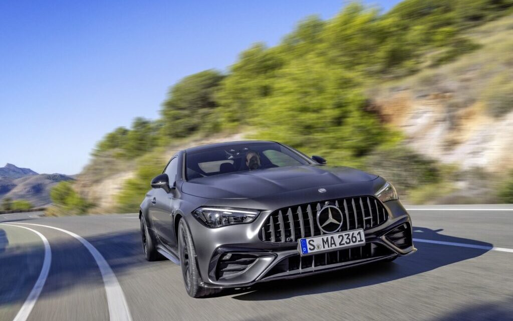 The Mercedes-AMG CLE Coupé: New entry into the performance coupé segment