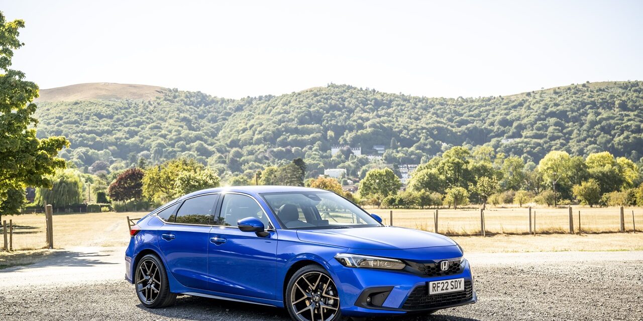 Honda Civic e:HEV is Best Medium Family Car at Parkers New Car Awards