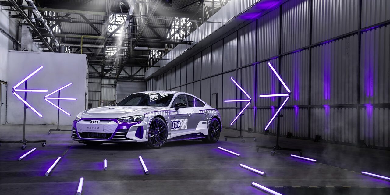 Freeze, Framed – The new Audi RS e-tron GT Ice Race Edition