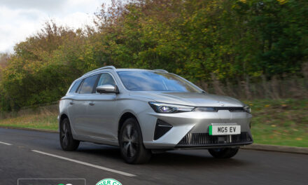 MG5 EV achieves 5 Star Green NCAP rating