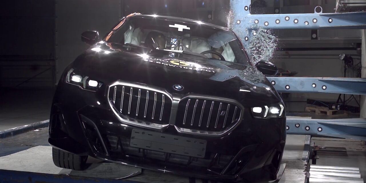 Top international marks for the vehicle safety of the new BMW 5 Series Saloon