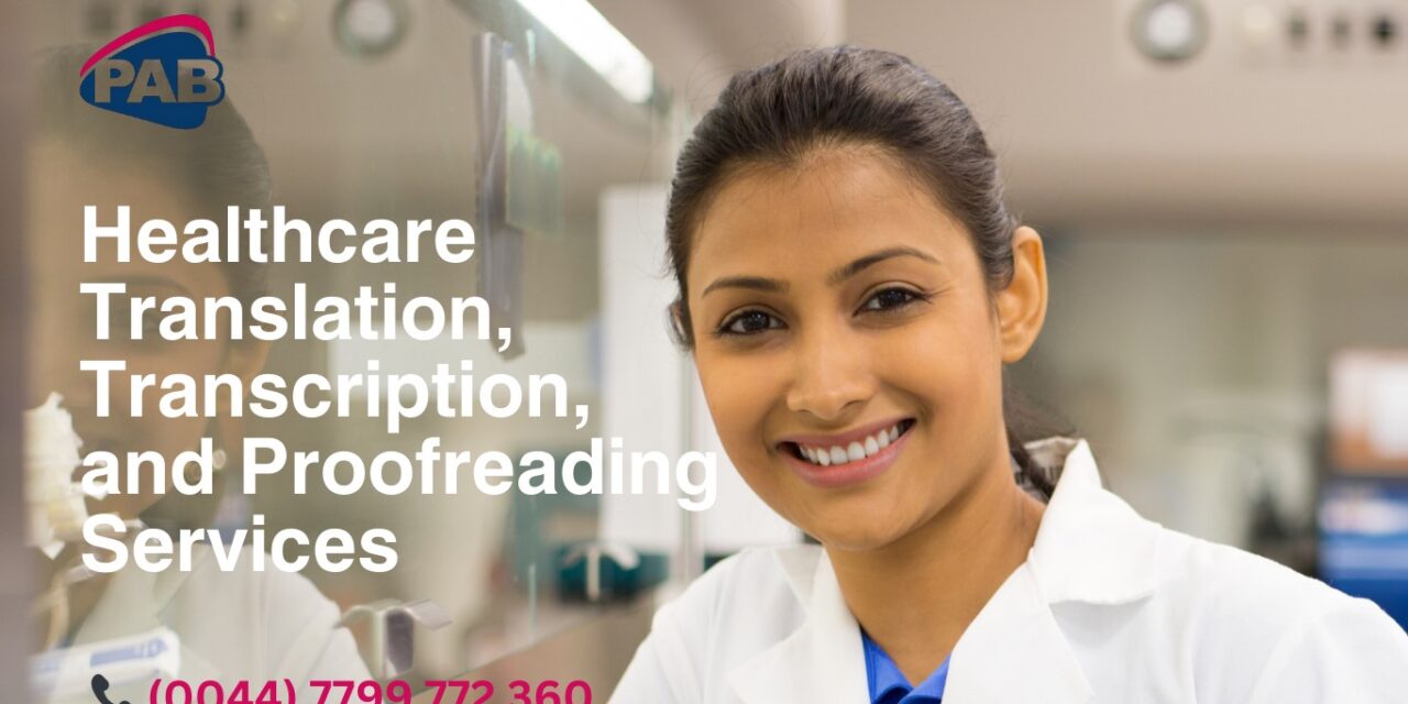 PAB Languages Centre appointed on NHS framework for translation services