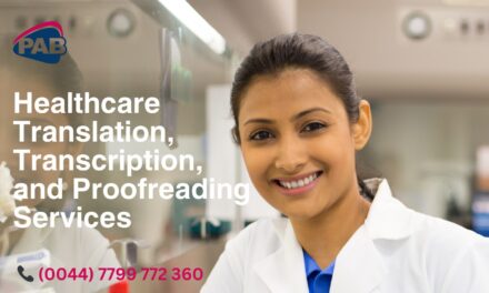 PAB Languages Centre appointed on NHS framework for translation services