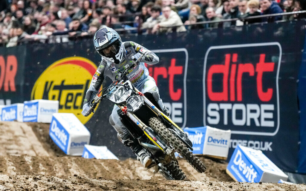 Mewse shows speed in Manchester Arenacross