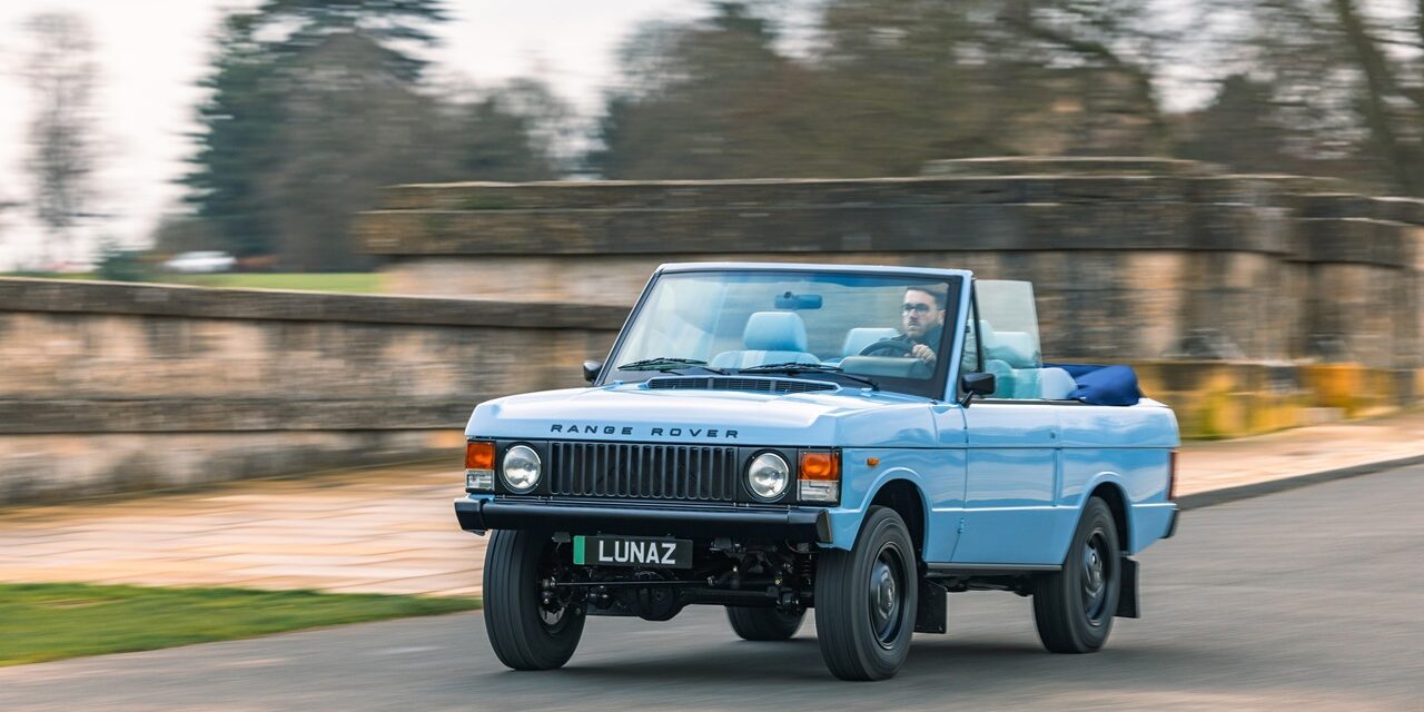 Lunaz delivers world’s first electrified open air ‘James Bond’ Range Rover Safari