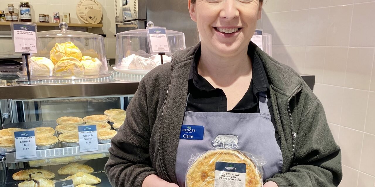Croots Farm Shop celebrates British Pie Award accolade